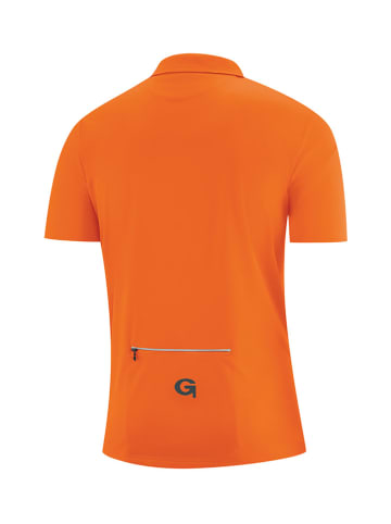 Gonso Kolarska koszulka polo "Willy" w kolorze pomarańczowym