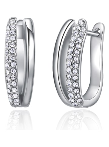 Park Avenue Creolen mit Swarovski Kristallen
