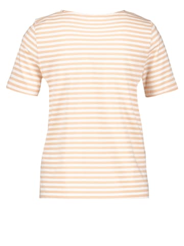 Gerry Weber Shirt in Orange/ Weiß