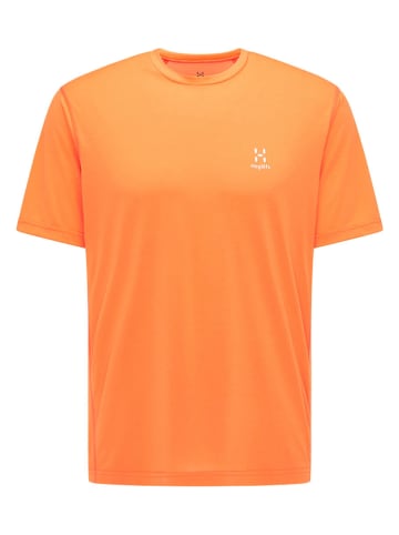 Haglöfs Koszulka sportowa "Ridge" w kolorze pomarańczowym
