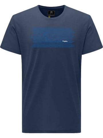 Haglöfs Shirt "Trad" donkerblauw