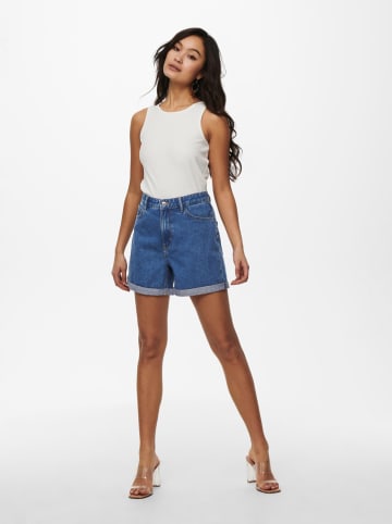 ONLY Spijkershort "Vega" blauw