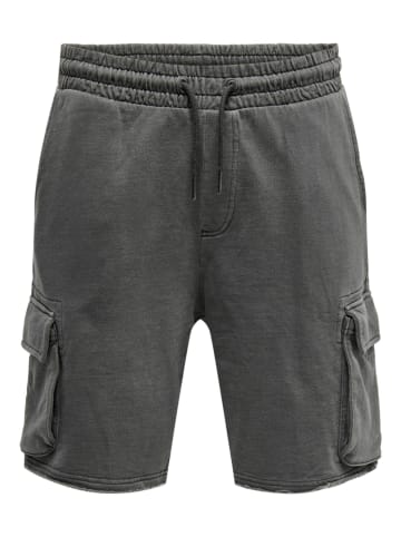 ONLY & SONS Cargoshort "Cargo" grijs