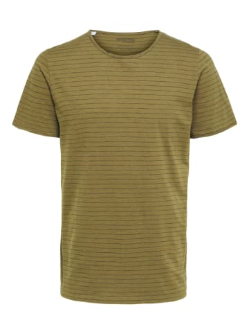 SELECTED HOMME Koszulka "Morgan" w kolorze brązowym