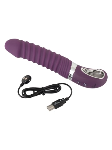 Orion Vibrator "Sweet Smile" in Lila - (L)23,5 cm