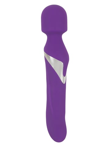 Orion Vibrator "Javida Wand & Pearl Vibrator" paars - (L)24 cm