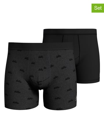 Odlo 2-delige set: functionele boxershorts "Active Everyday Eco" zwart/antraciet