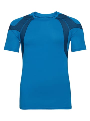 Odlo Koszulka funkcyjna "Active Spine" w kolorze niebieskim