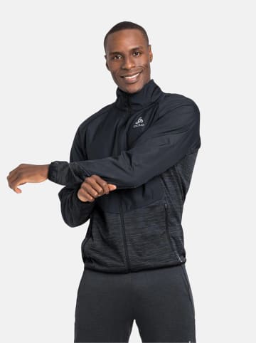 Odlo Hybride hardloopjas "Run Easy Warm" zwart