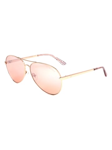 Guess Damen-Sonnenbrille in Gold/ Rosa