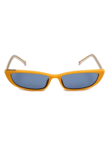 Guess Okulary przeciwsłoneczne unisex w kolorze żółto-błękitnym