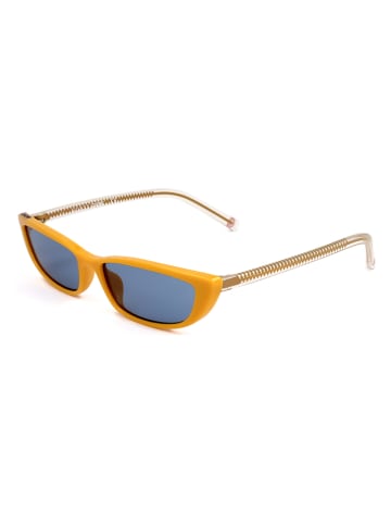 Guess Okulary przeciwsłoneczne unisex w kolorze żółto-błękitnym