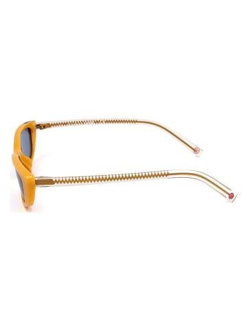 Guess Okulary przeciwsłoneczne unisex w kolorze żółto-błękitnym