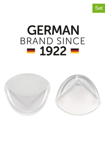 Reer 2-delige set: hoekbeschermers "Made in Germany" transparant - 2x4 stuks