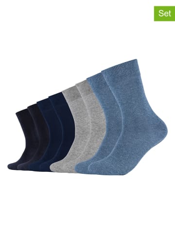 s.Oliver 8-delige set: sokken donkerblauw/blauw/grijs