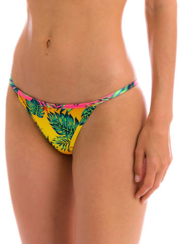 Rio de Sol Figi bikini "Sun-Sation" w kolorze zielono-żółtym