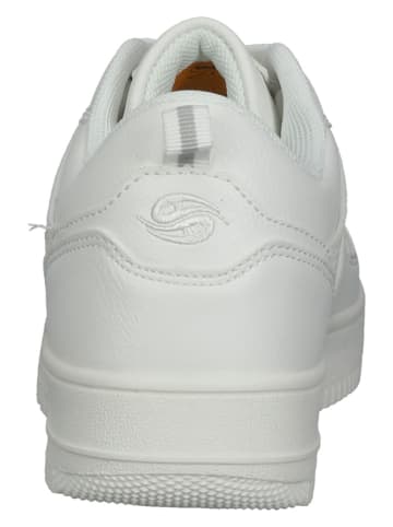 Dockers by Gerli Skórzane sneakersy w kolorze białym