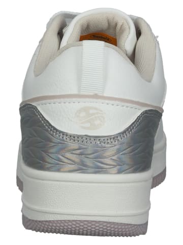 Dockers by Gerli Skórzane sneakersy w kolorze białym