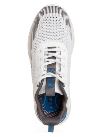 Dockers by Gerli Sneakersy w kolorze biało-niebieskim