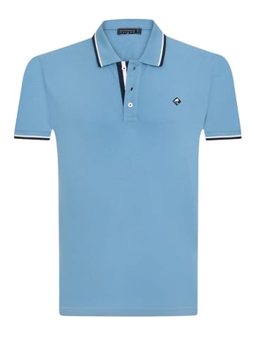 SIR RAYMOND TAILOR Koszulka polo "Marcus" w kolorze błękitnym