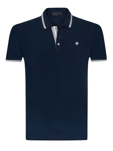 SIR RAYMOND TAILOR Poloshirt "Marcus" donkerblauw