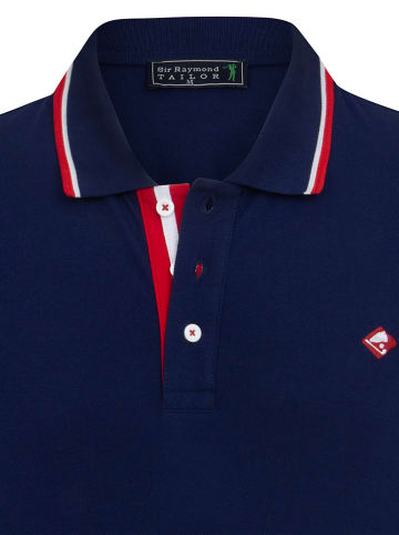 SIR RAYMOND TAILOR Koszulka polo "Marcus" w kolorze granatowym