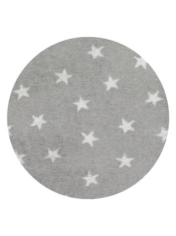 Alvi Babydecke "Sterne" in Grau