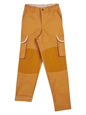 finkid Spodnie funkcyjne "Kelkka Canvas" w kolorze żółtym