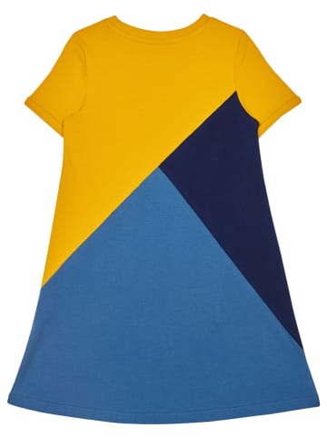 finkid Kleid "Merkortti" in Gelb/ Blau