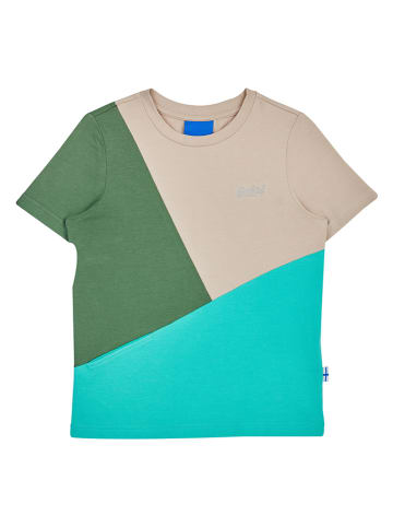 finkid Shirt "Ankkuri" beige/groen