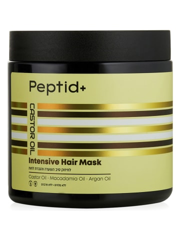 Peptid+ Haarmaske "Peptid+ Castor Oil & Macadamia", 500 ml