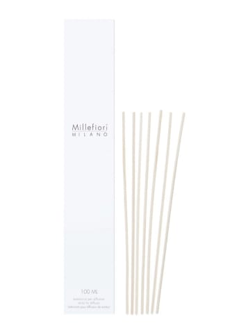 Millefiori Milano Pałeczki bambusowe (7 szt.) w kolorze białym