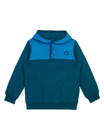 finkid Bluza "Juosta" w kolorze niebieskim