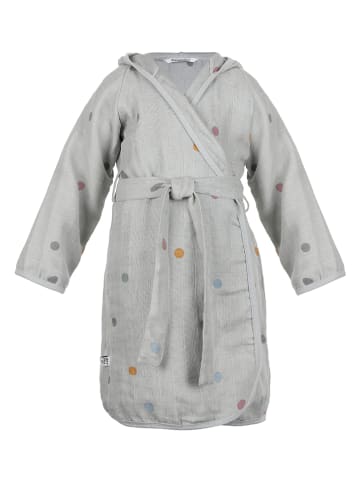 Kindsgut Mousseline badjas grijs