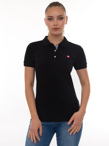 SIR RAYMOND TAILOR Koszulka polo "Angie" w kolorze czarnym