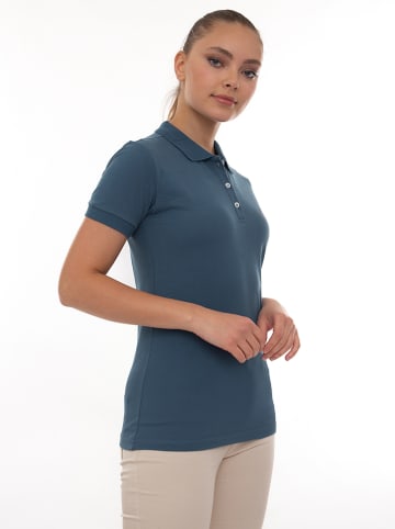 SIR RAYMOND TAILOR Poloshirt "Angie" in Petrol