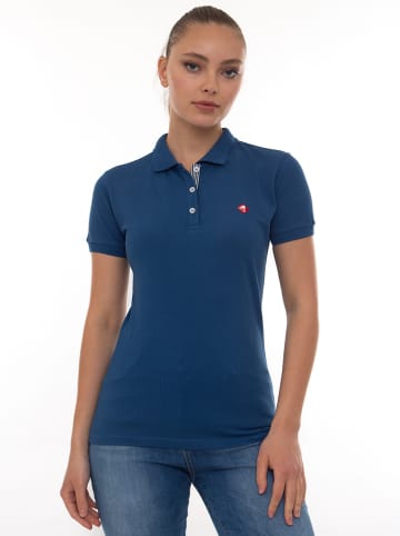 SIR RAYMOND TAILOR Koszulka polo "Angie" w kolorze granatowym