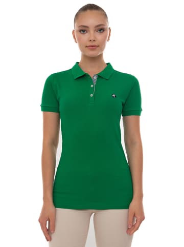 SIR RAYMOND TAILOR Koszulka polo "Angie" w kolorze zielonym