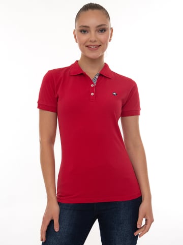 SIR RAYMOND TAILOR Koszulka polo "Angie" w kolorze czerwonym