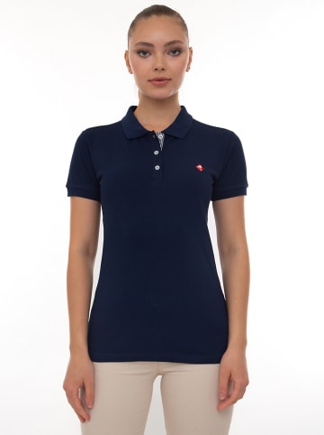 SIR RAYMOND TAILOR Koszulka polo "Angie" w kolorze granatowym