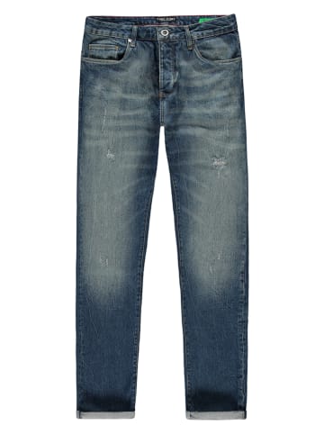 Cars Jeans Spijkerbroek "Blizzard" - slim fit - donkerblauw