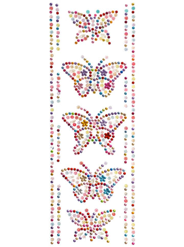 SUNNYSUE Glitterstickers "Kleurige Vlinder" meerkleurig