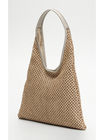 maison héritage PARIS Shopper "Maledives" in Beige - (B)44 x (H)38,5 cm