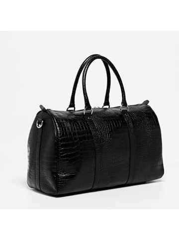maison héritage PARIS Leren shopper "Nino" zwart - (B)46 x (H)29 x (D)15 cm