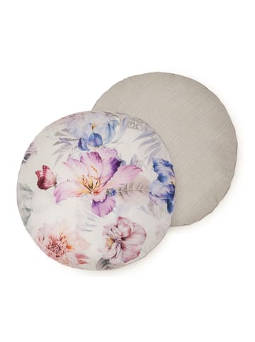 Descanso Kissen "Caen" in Beige/ Bunt