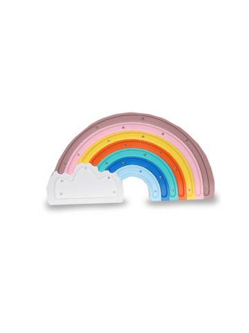 Woody Kids Houten nachtlamp "Rainbow" meerkleurig - (B)37 x (H)20 cm