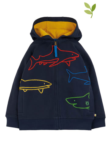 Frugi Sweatjacke in Dunkelblau