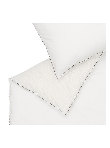 ESPRIT Renforcé beddengoedset "Scatter" wit