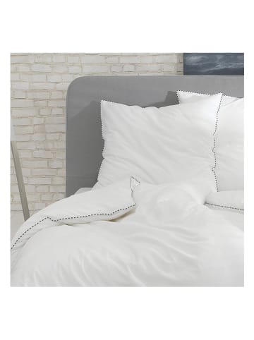 ESPRIT Renforcé beddengoedset "Scatter" wit
