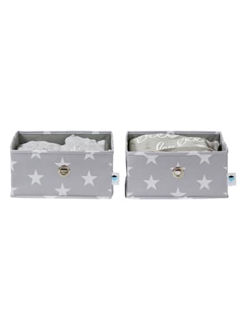 STORE IT 2er-Set: Organizer in Grau - (B)30 x (H)15 x (T)30 cm